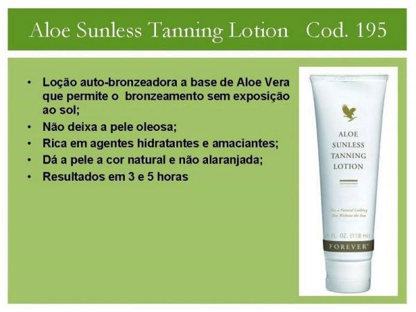 ALOE SUNLESS TANNING